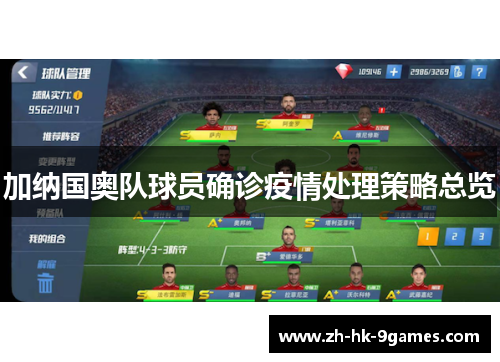 加纳国奥队球员确诊疫情处理策略总览